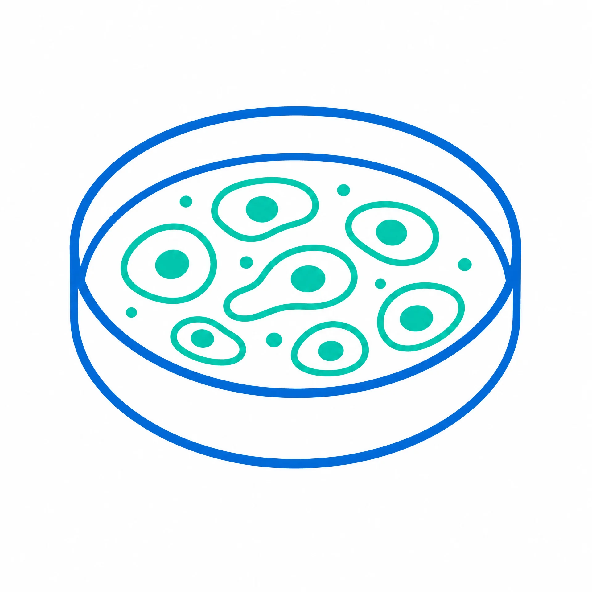 细胞培﻿养图标